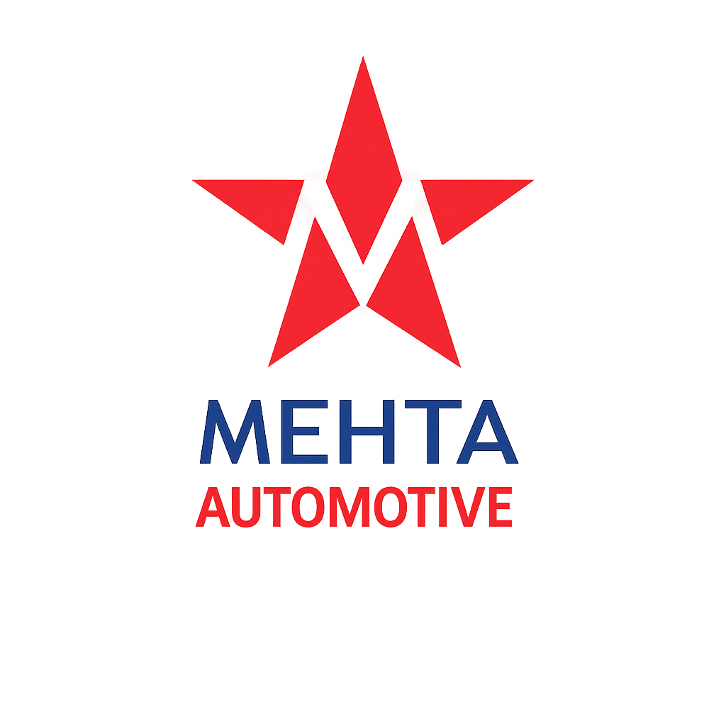 Mehta Automotive sheet metal parts client logo.