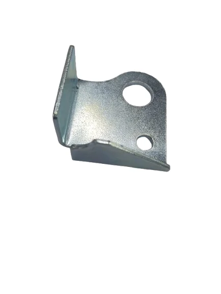 Steel front headlight mounting bracket for headlamp fitment in automobiles.
