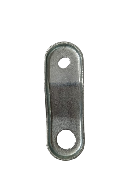 Formed steel Bracket B for automotive structural and body mounting applications.