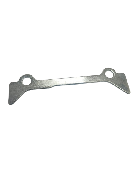 Steel stay guide complete bracket for automotive cable and wire routing.